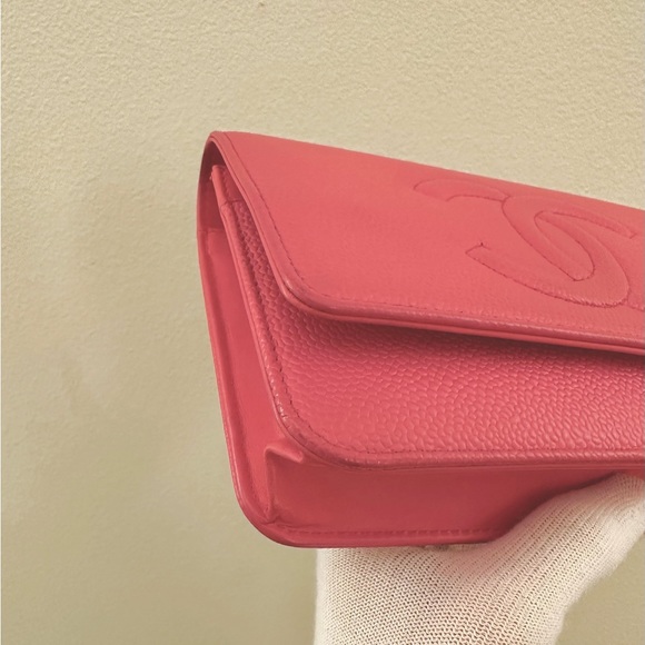 Chanel caviar wallet on chain/ WOC/ crossbody bag - Picture 6 of 14